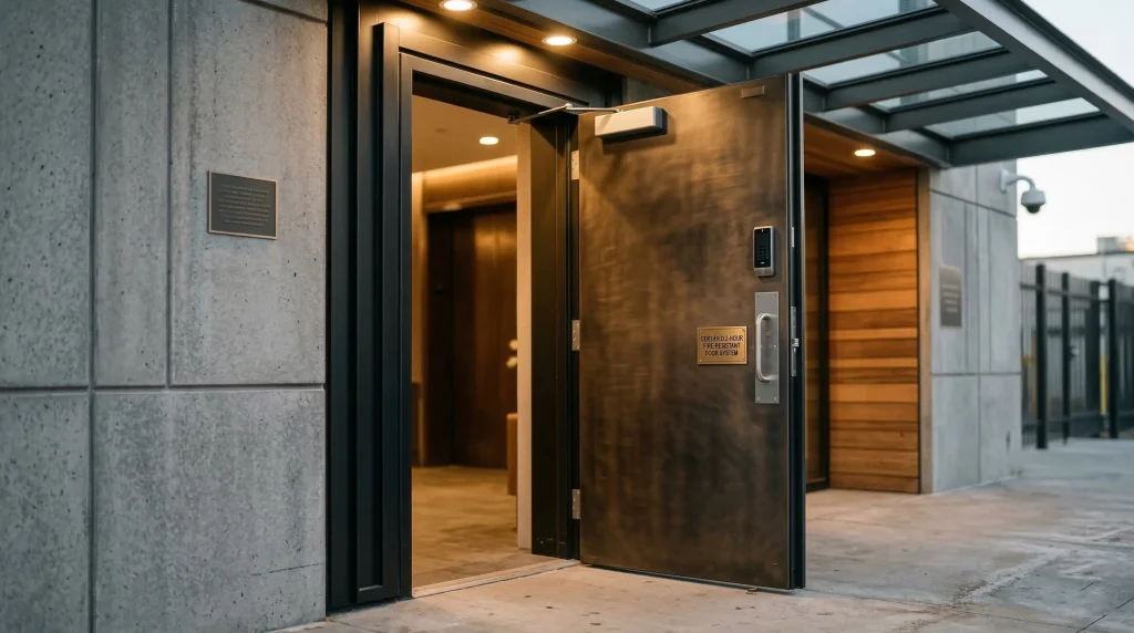 Fire-Resistant Metal Doors - 2 4 | gatechs