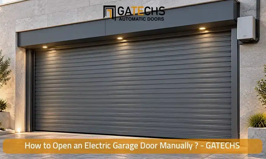 Learn How to Open an Electric Garage Door Manually GATECHS
