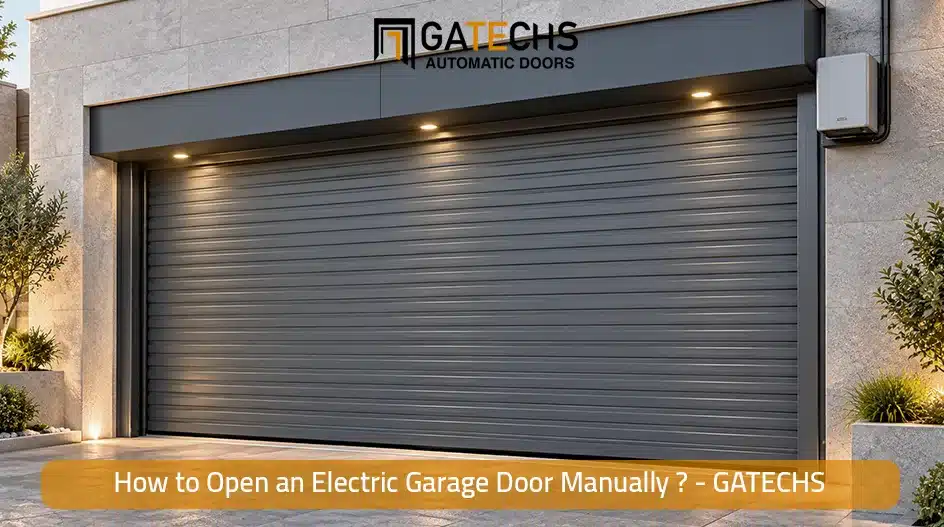 Learn How to Open an Electric Garage Door Manually GATECHS