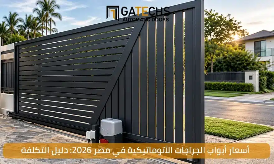 أسعار أبواب الجراجات الأتوماتيكية بجميع الأنواع مثل باب جراج رول شتر وسعر باب جراج اتوماتيكي مفصلي 2026